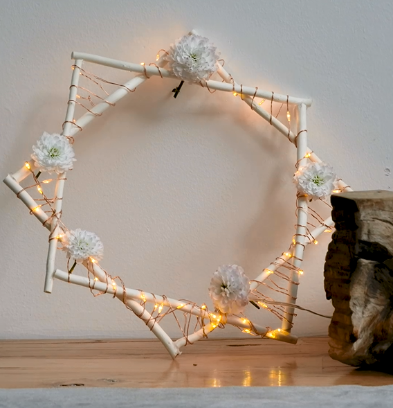 How to Make a Sparkling Garland in 5 Minutes