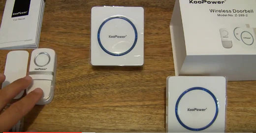 Sutats: Unboxing the KooPower Wireless Doorbell
